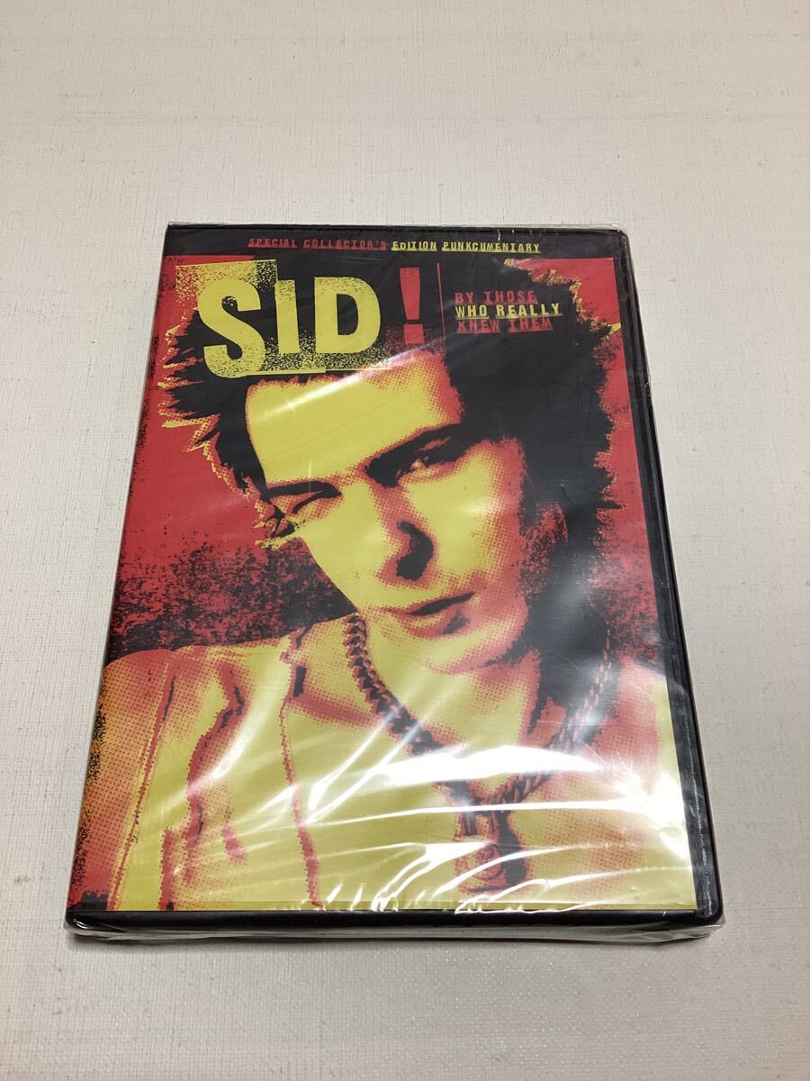 シド・ビシャス Sid Vicious ◆輸入DVD◇ 長期保管シュリンク未開封◎ Sid!-By Those Who Really Knew Them ▽セックスピストルズ拍卖