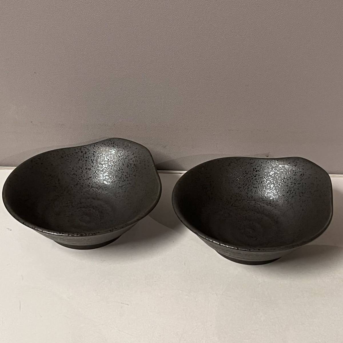 黒 とんすい 2個セット 鍋用 小鉢 和食器拍卖