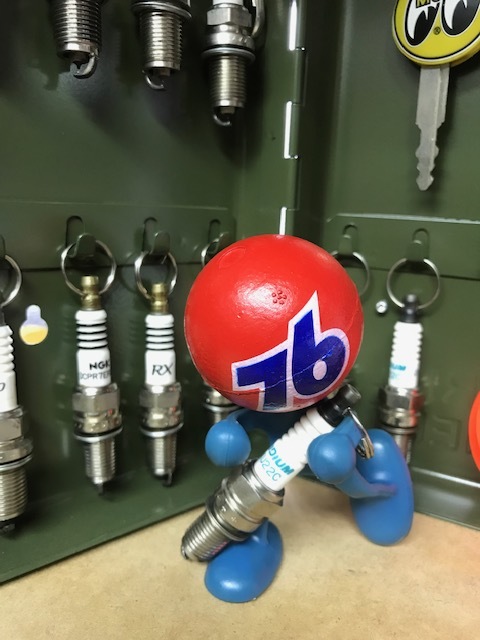 同梱発送Ok! リサイクル DENSO プラグ キーホルダー 検索用→。NGKイリジウム。DENSO.ムーンアイズ。世田谷。 拍卖