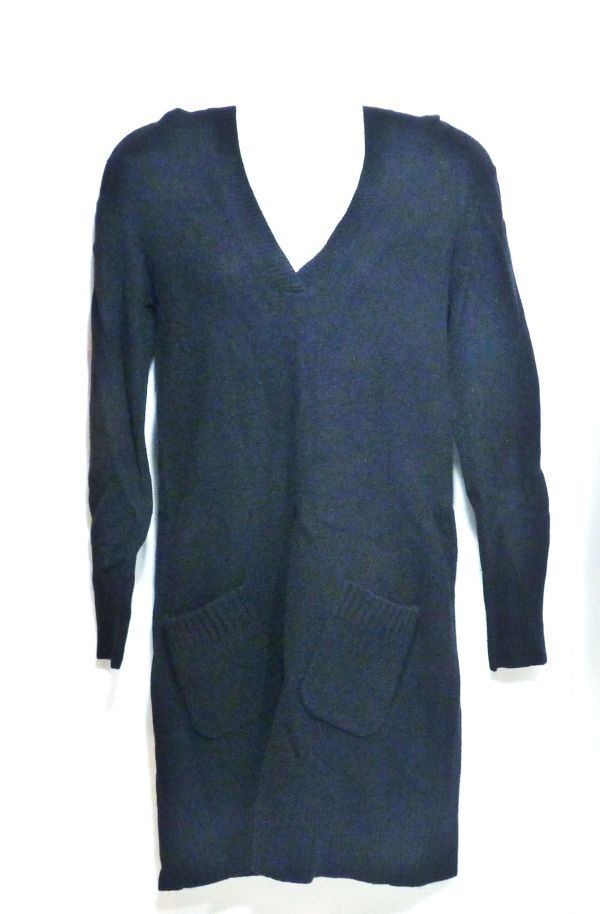 UNIQLO(ユニクロ) ラムウール 長袖ニットワンピース レディス SIZE:L 古着 804089-366G拍卖