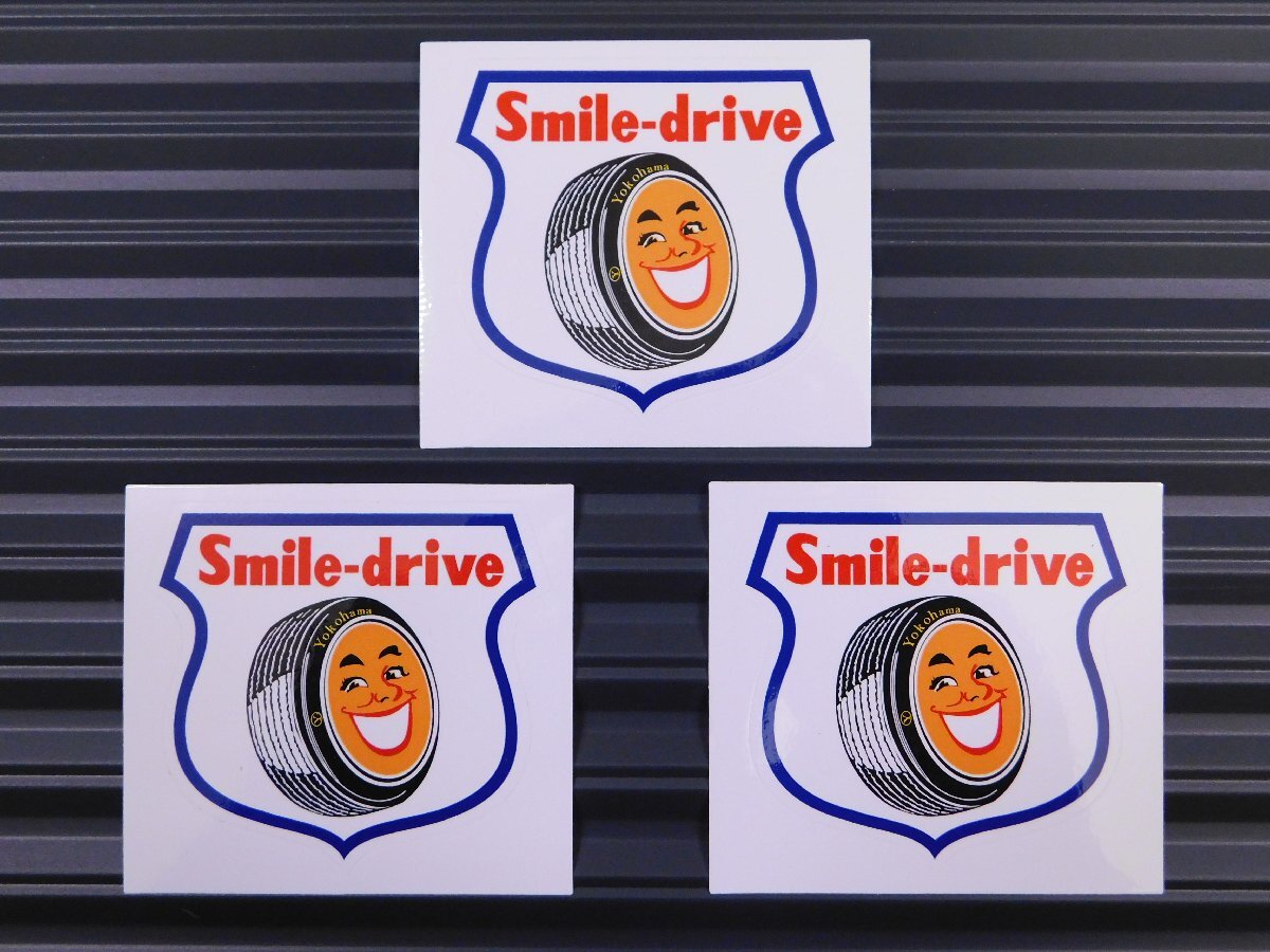 ◆送料\110◆【YOKOHAMA TIRE・ヨコハマタイヤ】※《レーシングステッカー/3枚セット》 (品番ms064) アメリカン雑貨 ガレージ拍卖