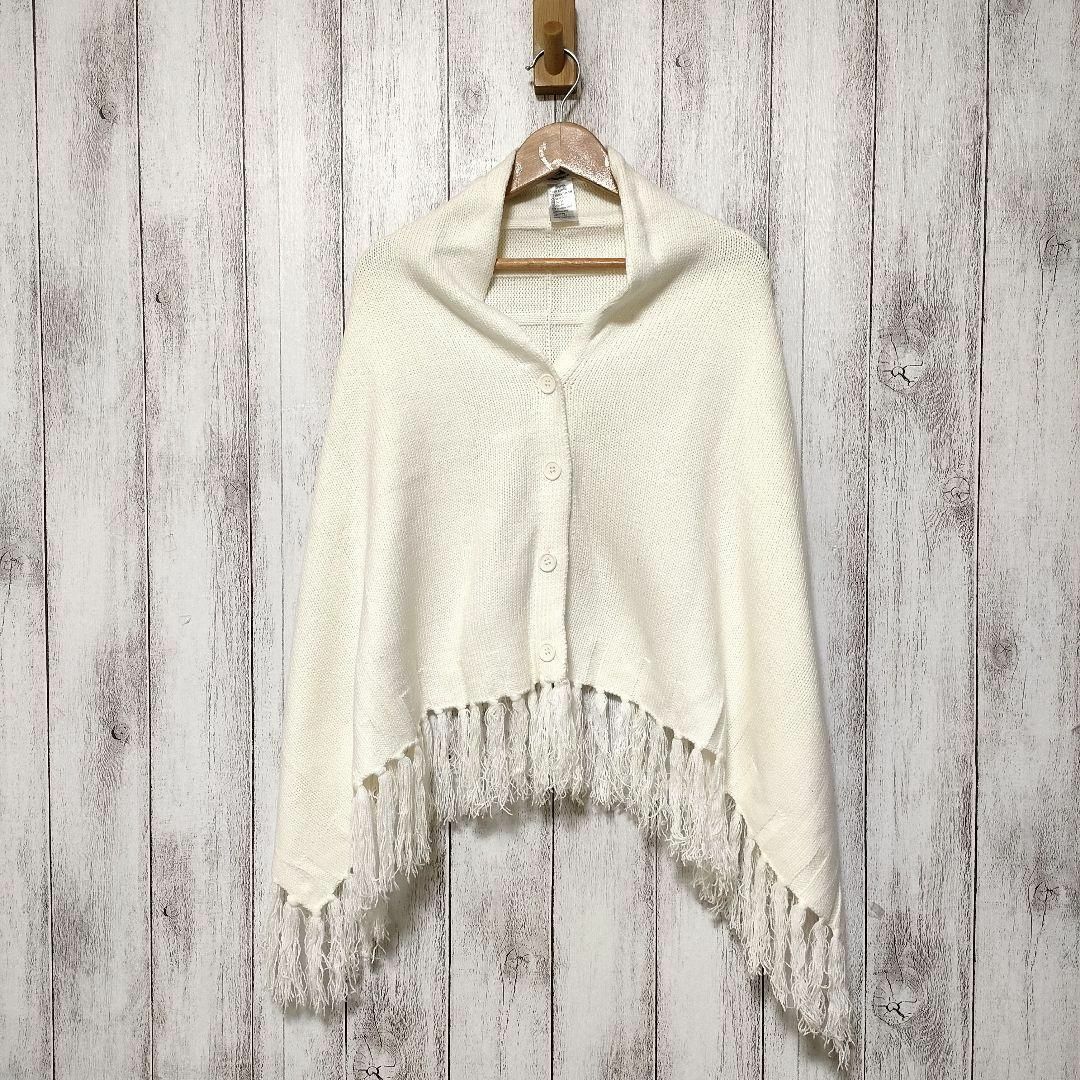 GIORDANO ジョルダーノ ポンチョ ニット拍卖