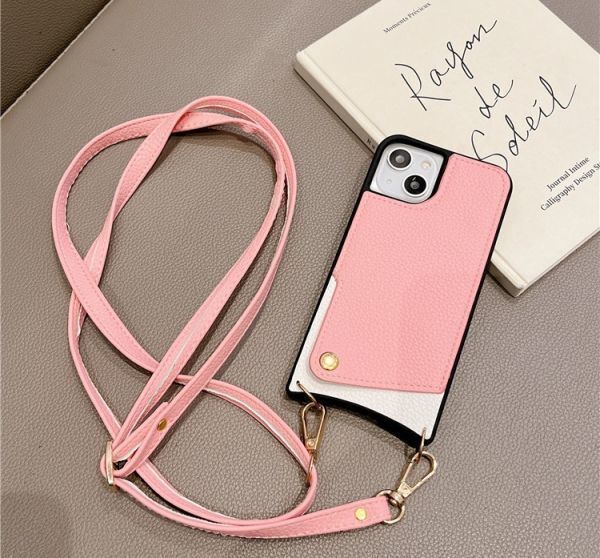 スマホケース スマホショルダー iPhone13 ケース iPhone12 ケース 肩掛け 斜め掛け スマホカバー ストラップ sp-223pi拍卖