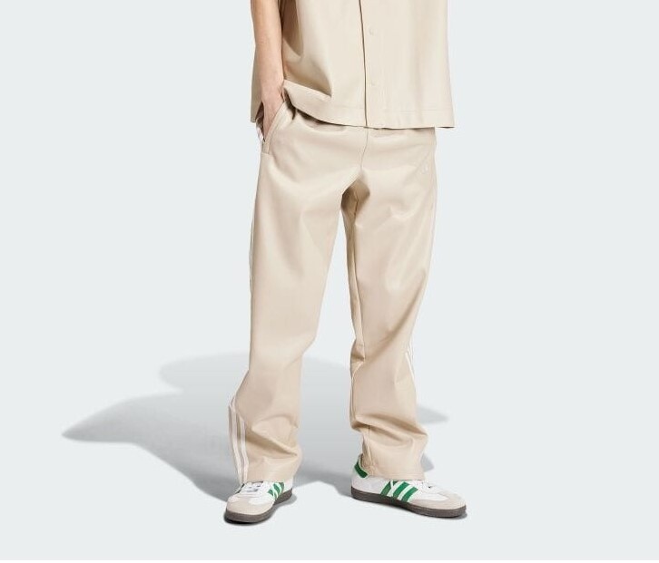 送料600円~新品/定価15400円/adidas Originals◆アディダス◆フェイクレザーアディカラーファイヤーバード トラックスーツパンツ◆2XL拍卖