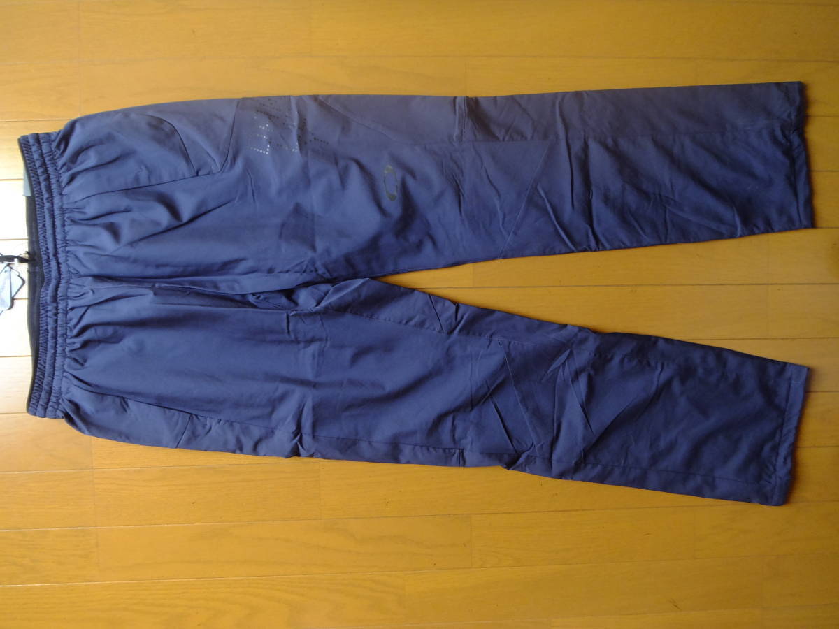オークリー メンズXL サーモトロン撥水 ソフト ロングパンツ ネイビー 422354JP 新品 定価8300拍卖