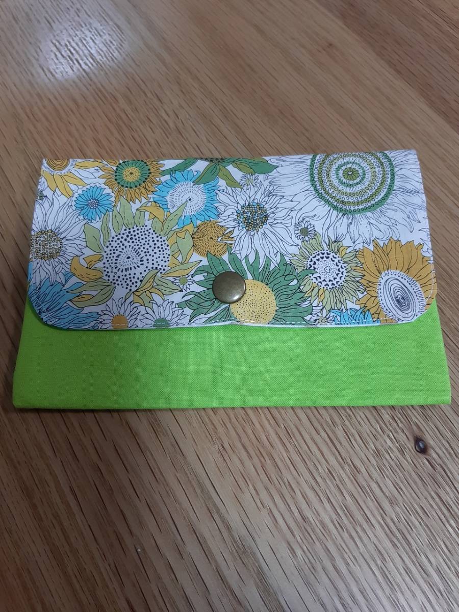 ハンドメイド マルチポーチ (リバティ生地使用)拍卖