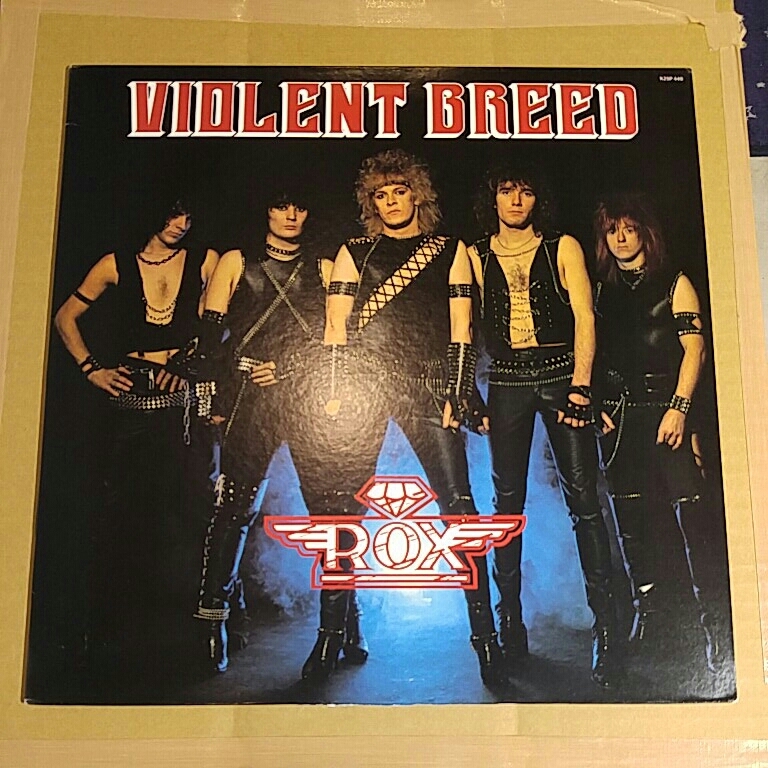 ROX「Violent Breed暴虐の嵐」邦LPレコード★ Heavy Metal venom拍卖