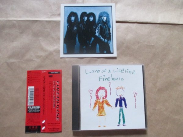 【FIREHOUSE(ファイア-ハウス)】◆LOVE OF A LIFETIME◆帯付CD◆カード付拍卖