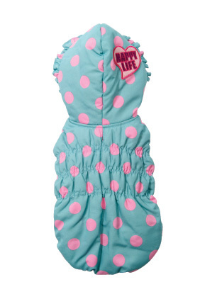 新品★ペット服★ハッピージャンパーコート★グリーン★胴周り36~42cm★2号拍卖