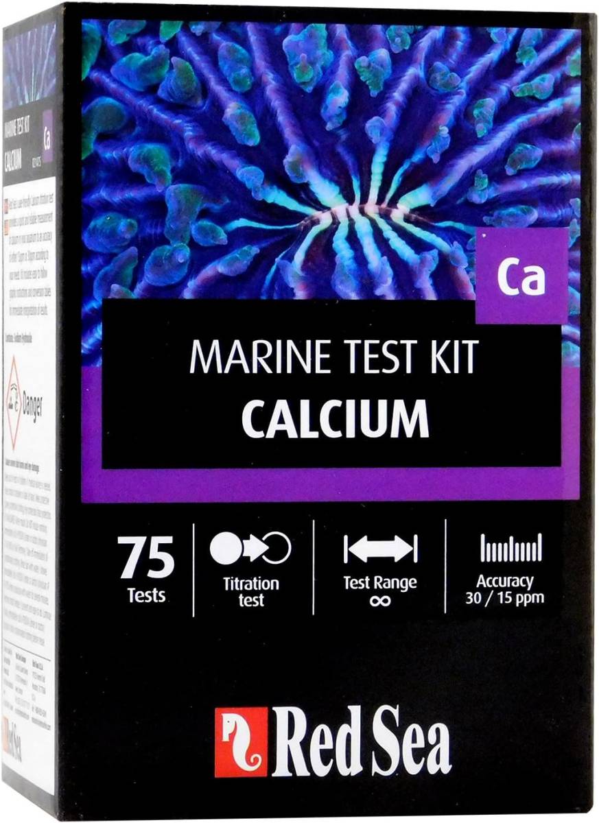 送料無料 レッドシー (RedSea) MCP カルシウムテストキット 海水専用     拍卖