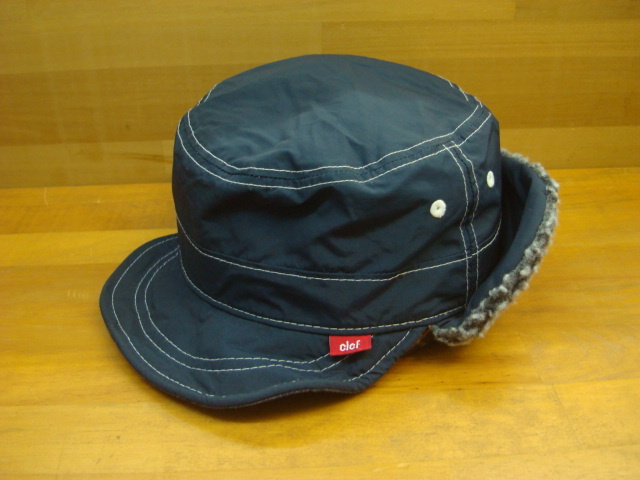 中古(上品)Clef (クレ) EDDY BOA WORK CAP NAVY拍卖