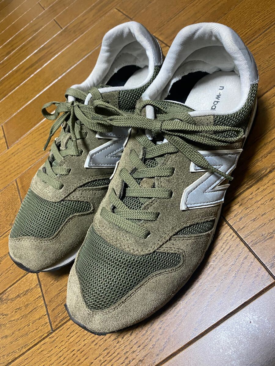 new balance ニューバランス 373メンズ スニーカー カーキ グリーン 27センチ ML373OLV 27.0拍卖