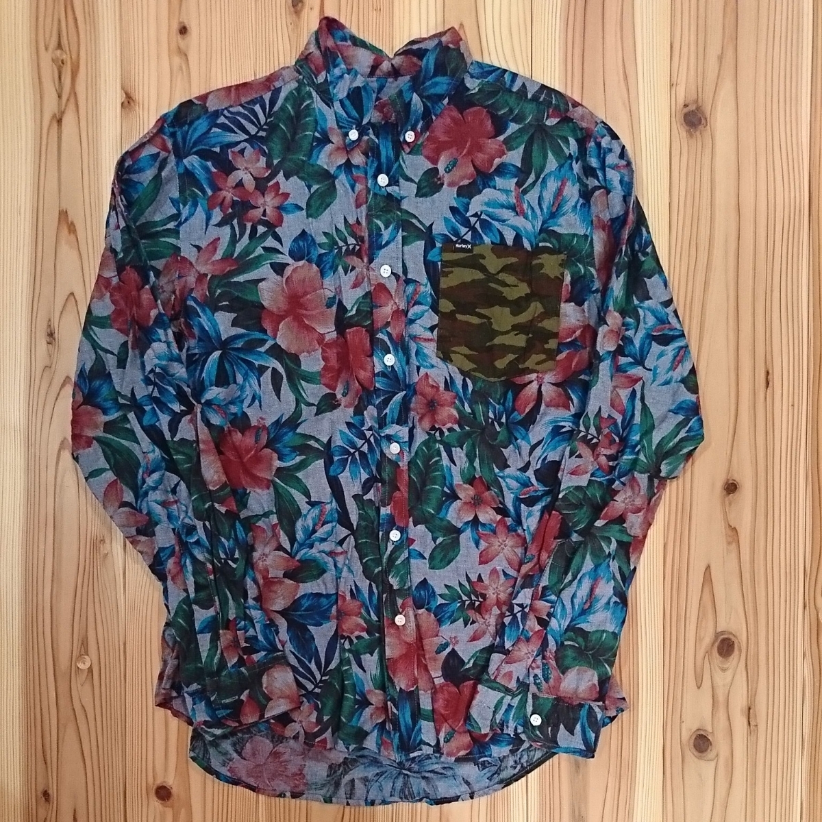 Hurley 長袖シャツ M拍卖