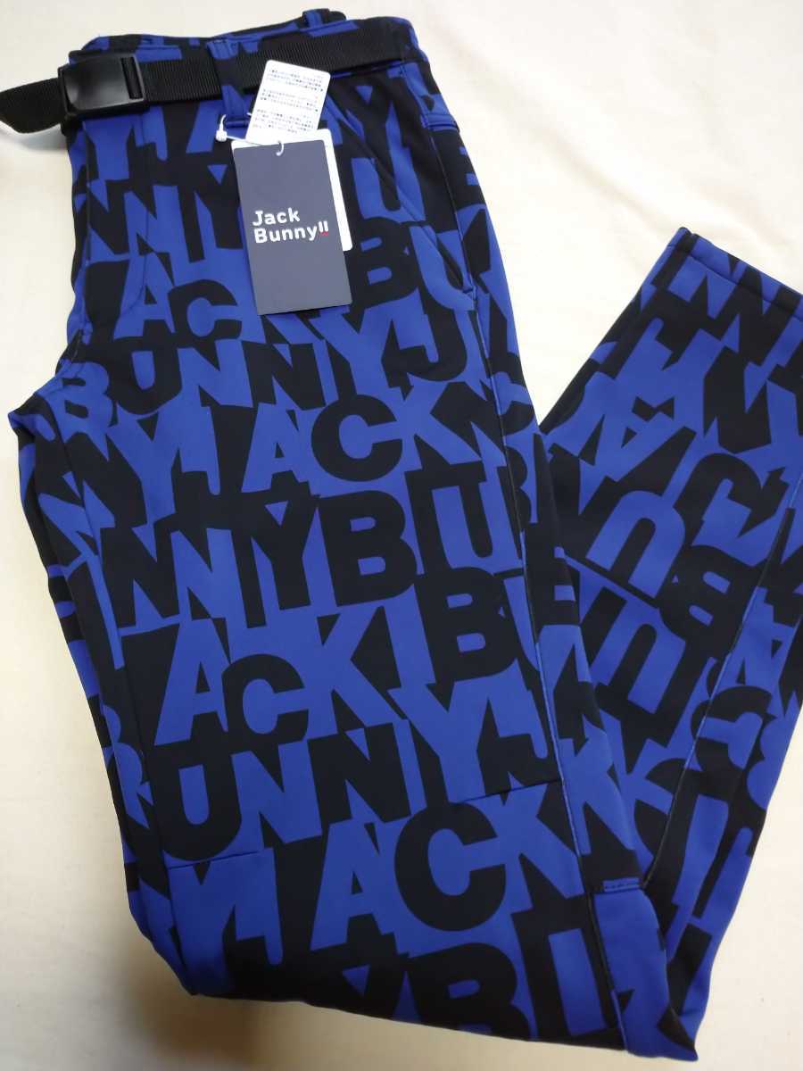 3layer ブルー 防風 ズボン ジャックバニー M サイズ4 新品 ゴルフ拍卖