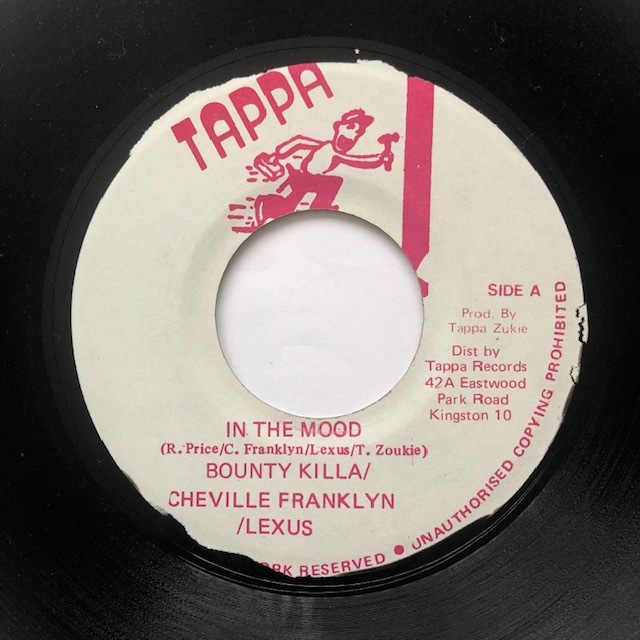 試聴 / BOUNTY KILLA/CHEVILLE FRANKLYN/LEXUS / In The Mood /TAPPA/REGGAE/DANCEHALL/90's/big hit !!/7inch拍卖