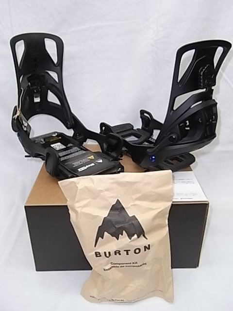 期間限定特価!Japan正規新品25 Burton Step On Split Binding/S/Black/ステップオン スプリット バインディング Sサイズ黒拍卖