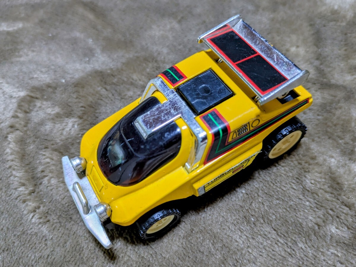 BANDAI 高速戦隊ターボレンジャー BANDAI 1989 ターボバギー ミニカー 当時物拍卖