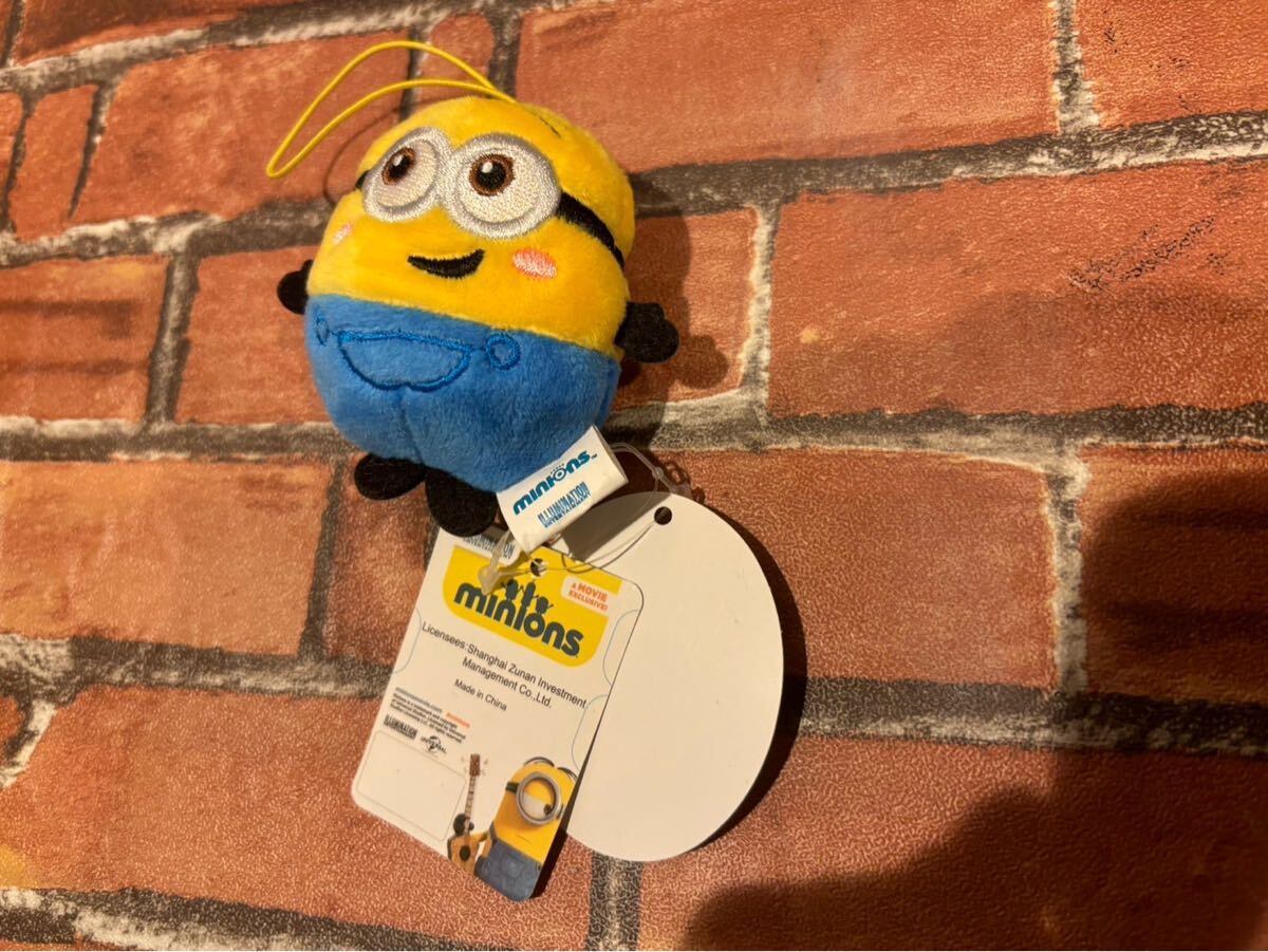 新品 ミニオン ボブ ぬいぐるみストラップ拍卖