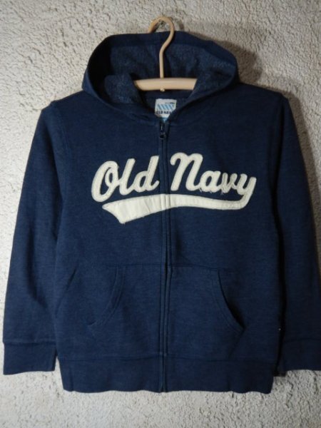 to7325 OLD NAVY オールド ネイビー キッズ ジップ スウェット パーカー フーディ 人気 裏起毛拍卖
