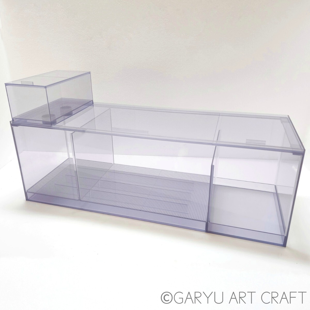 □大型3層式濾過槽□W1500×D450×H450□BASIC-MODEL□GARYU ART CRAFT□ オーバーフロー水槽用□ウールボックス等完備□拍卖