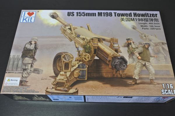 343 1/16 61602 アメリカM198榴弾砲 100A1拍卖