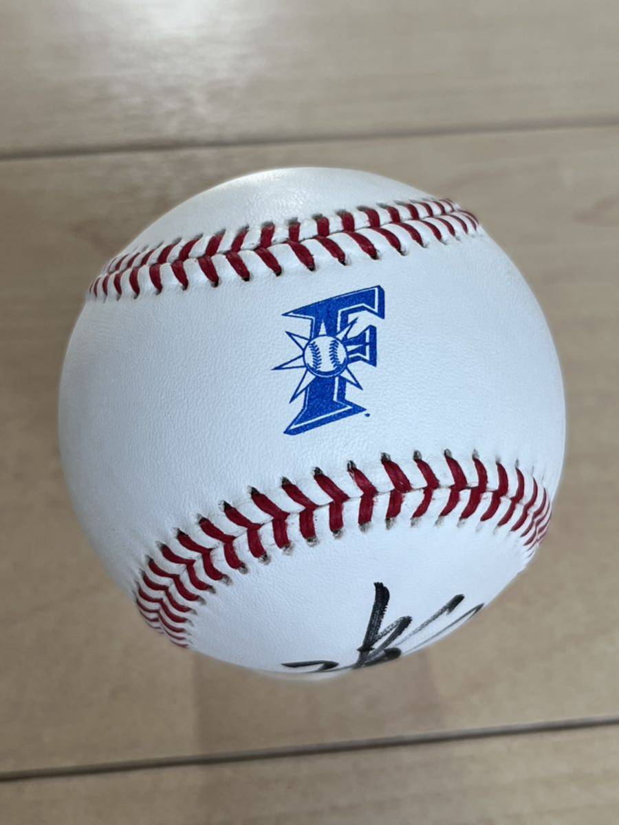 ◆北海道日本ハムファイターズ ◆近藤健介◆直筆サインボール【球団公式練習球】福岡ソフトバンクホークス ファイターズ練習球 新品拍卖