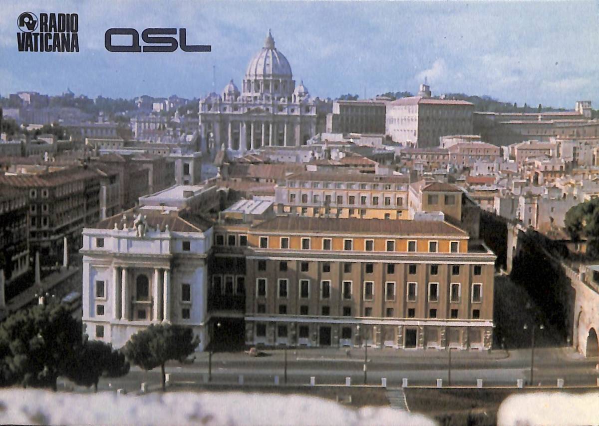 BCL★入手困難ベリカード★バチカン放送★RADIO VATICANA+おまけ★日立★トランジスターラジオ★WH-866サービスブック付拍卖