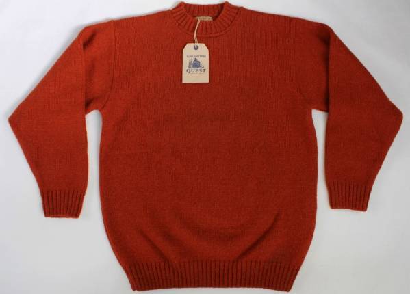 YW01東洋SニットセーターQUESTカナダ製CANADA丸首 クルーネック拍卖