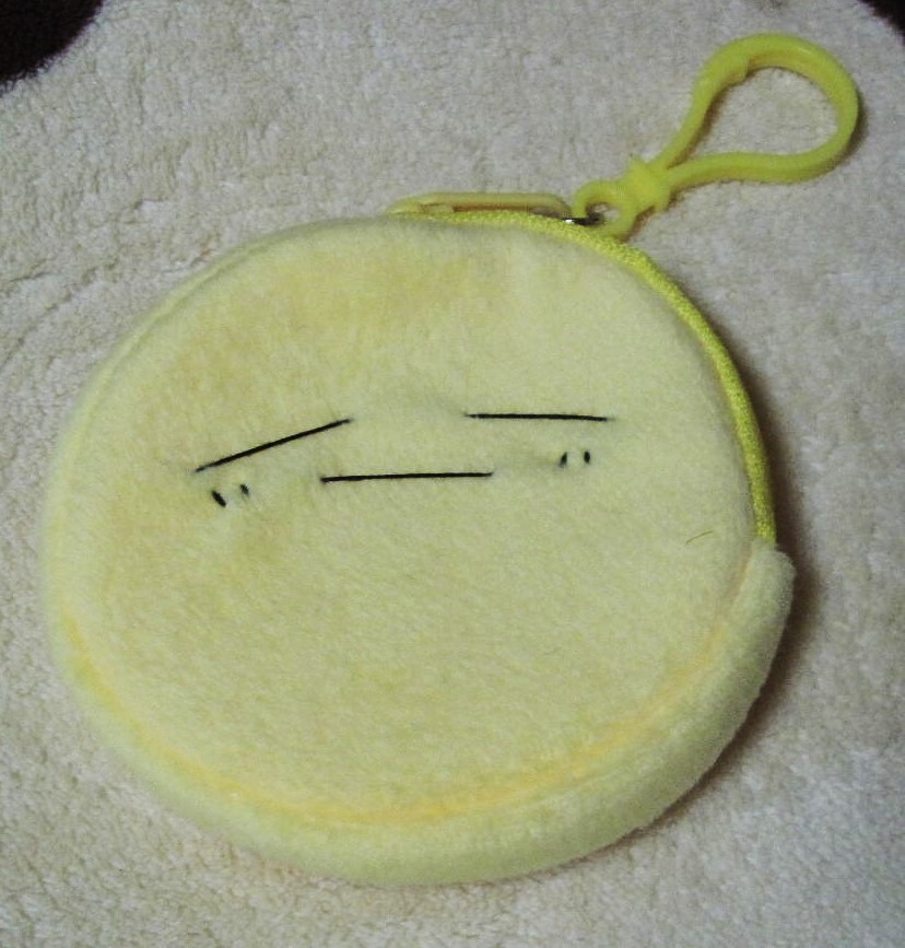 AM雑貨■コインケース イエローB 丸い 小物入れ あゆまんじゅう。 あったか かわいい 男女兼用 イベント 2024 12月 Artmade ハンドメイド拍卖