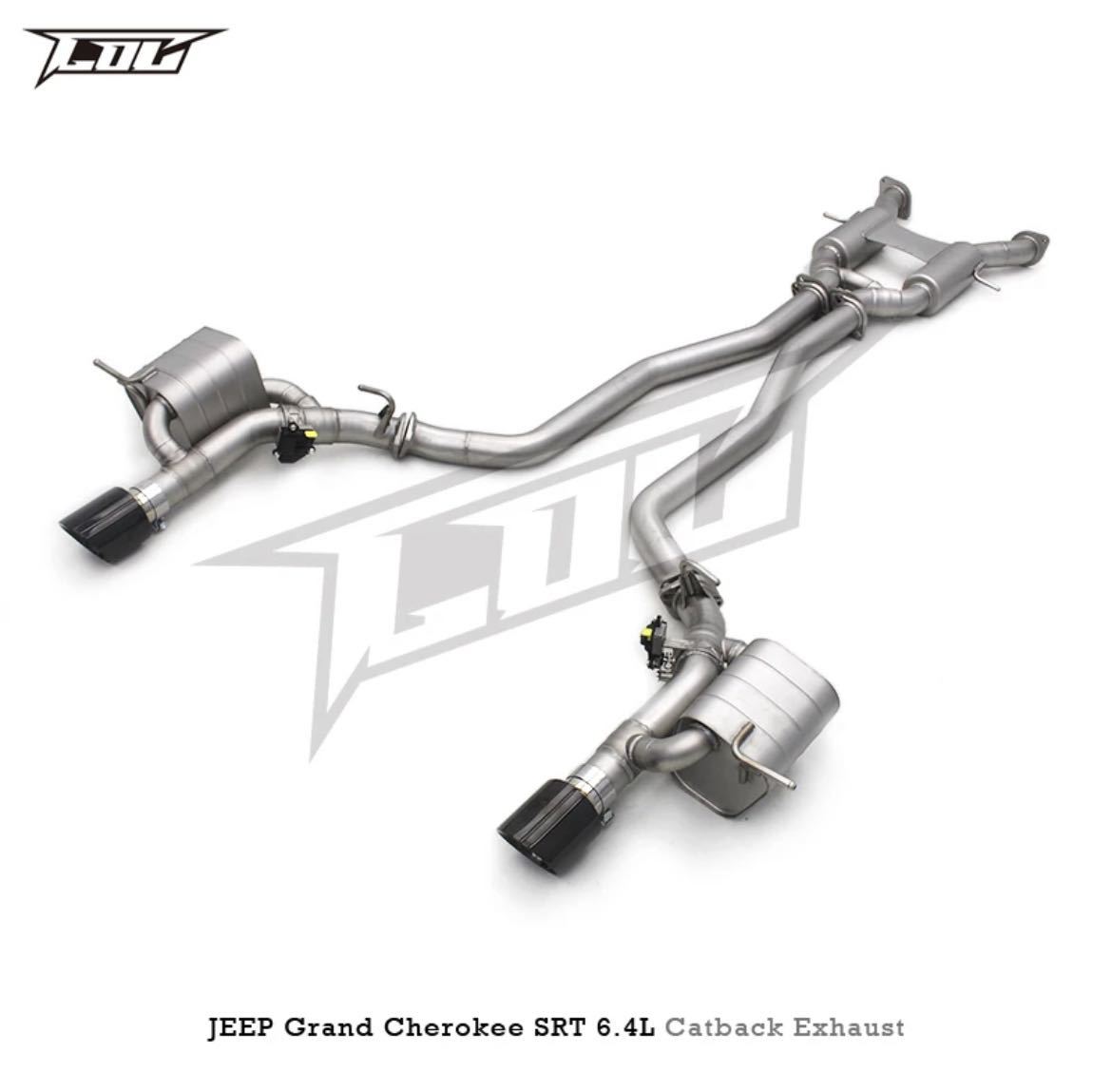 ★C.O.C★ ジープ グランドチェロキー SRT8 可変 バルブ スーパースポーツ マフラー カスタム エアロ パーツ jeep SRT grand cherokee拍卖