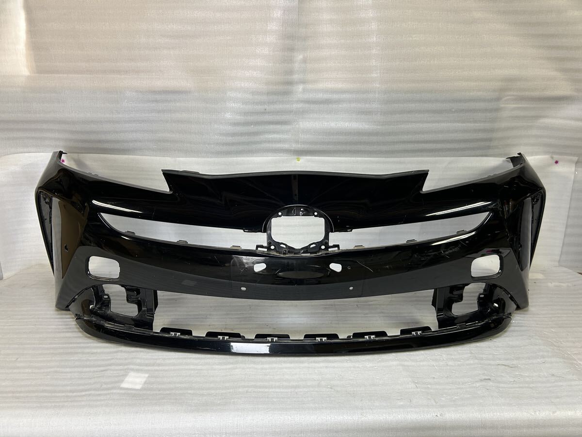 10307 へこみ無し プリウス ZVW50 51 フロントバンパー 黒 ブラック 52119-47978拍卖