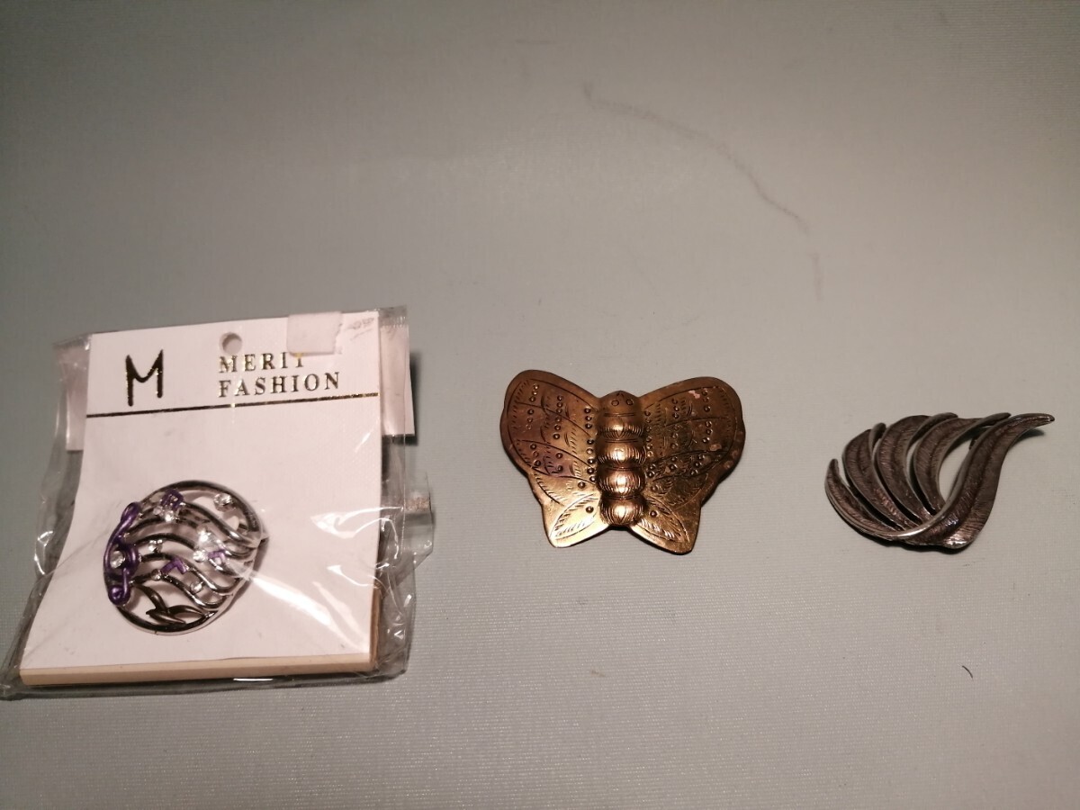 ブローチ 3点 2000年頃 インド 東南アジア 真鍮 アクセサリー ブローチ ピンバッジ レトロ 13AC46j1拍卖