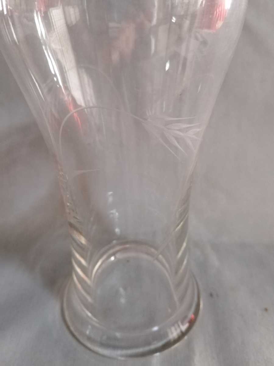 麦のグラス 1950年代 アメリカ アンティーク グラス グラディール 切子 地ビール クラフトビール 麦の歌 53G69x1拍卖