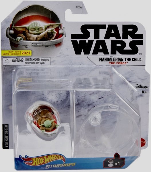 マテル スターウォーズ ホットウィール マンダロリアン ザ・チャイルド ザ・フォース MATTEL STAR WARS Hot Wheels THE FORCE拍卖