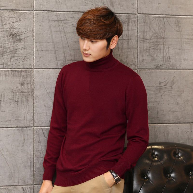メンズ タートルネック セーター ニット ニットセーター 長袖 拍卖