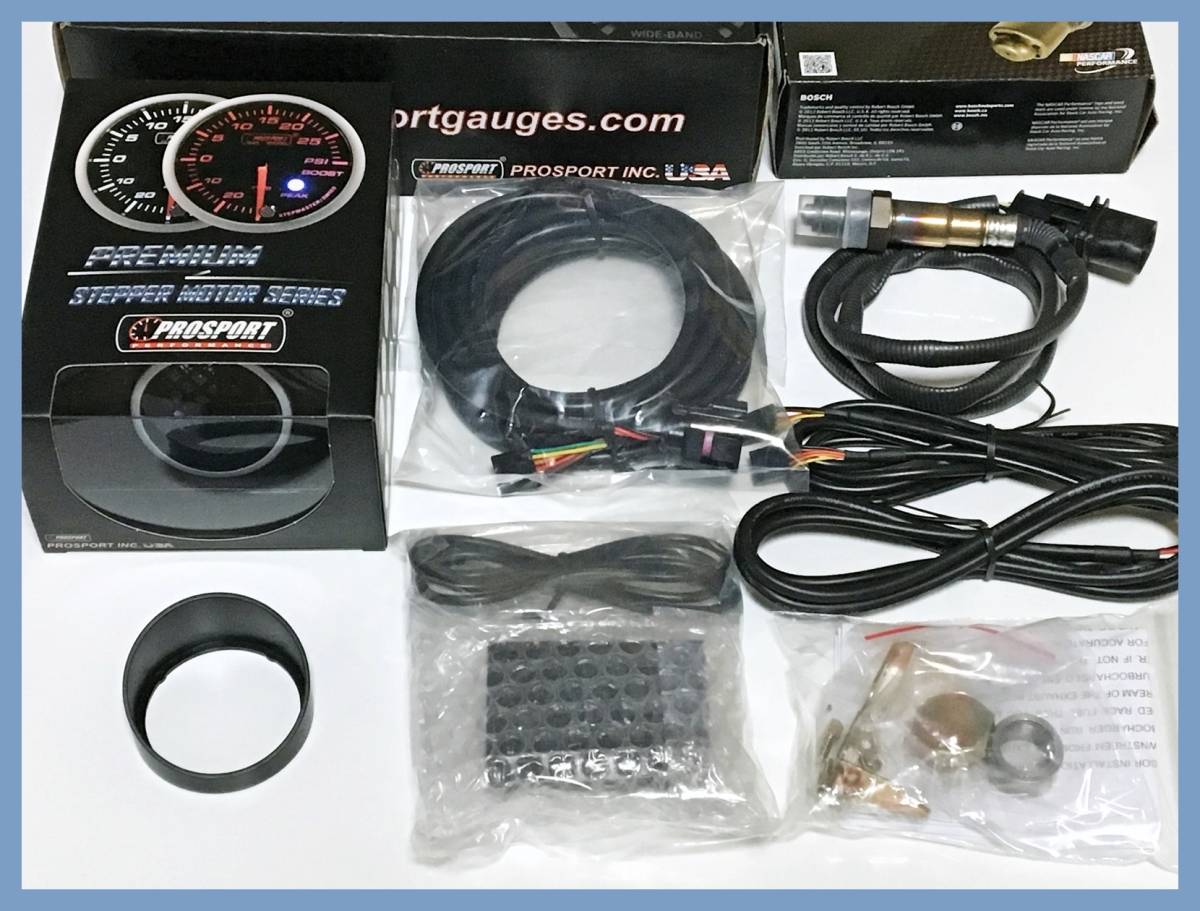 【特価/おすすめ商品】 PROSPORTワイドバンド空燃比計フルセット(5)拍卖