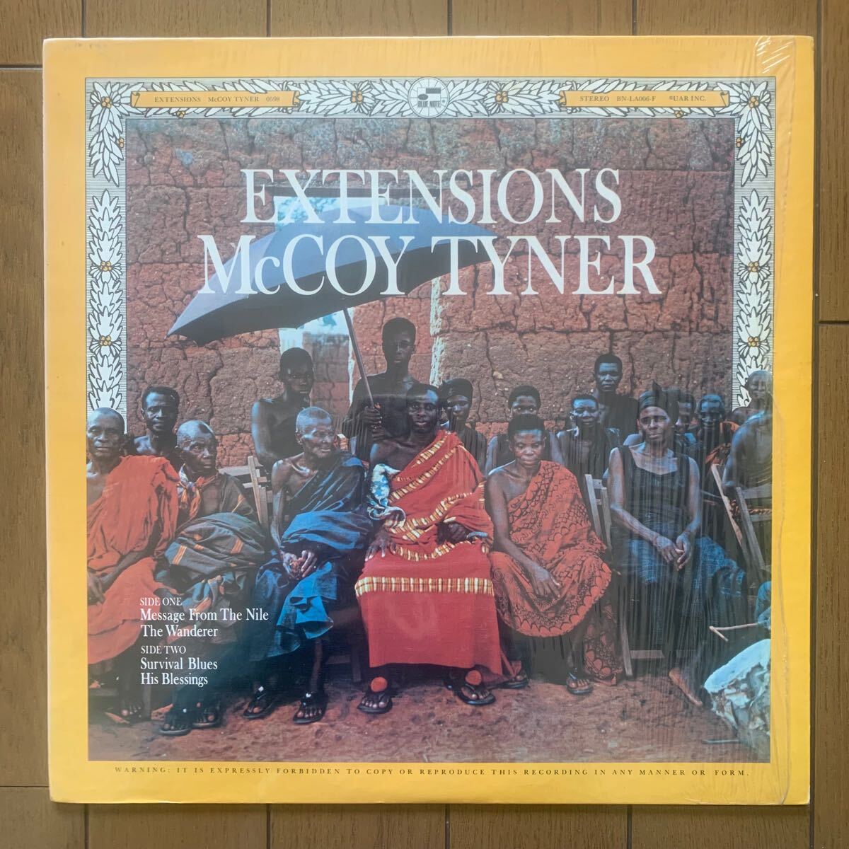 McCoy Tyner / Extensions (Blue Note) Van Gelder - シュリンク拍卖