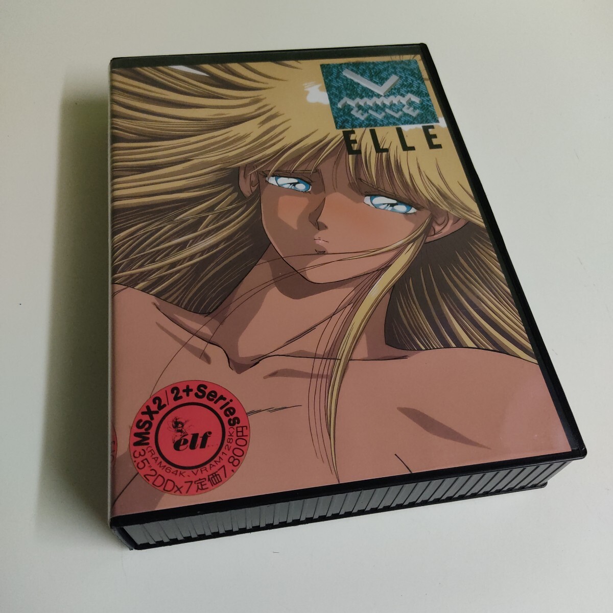 MSX ELLE エル (elf) 箱説あり ゲームソフト拍卖