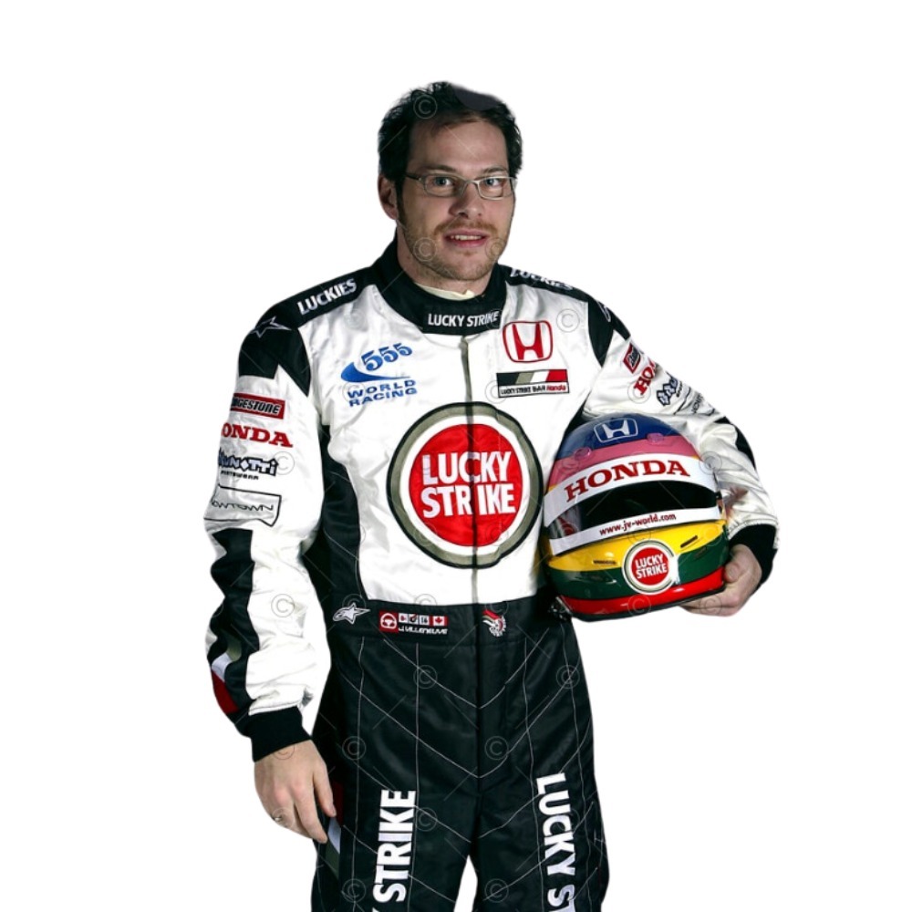 海外 高品質 送料込み ジャック・ヴィルヌーヴ  2003s F1 レーシングスーツ サイズ各種 レプリカ カスタム  3拍卖