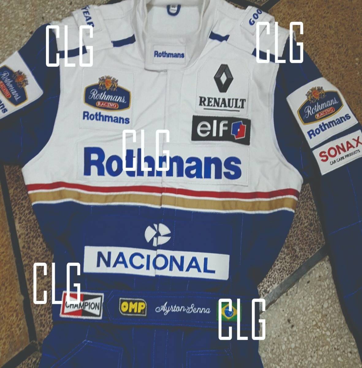 海外 限定品 送料込み アイルトン・セナ Ayrton Senna  レーシングスーツ サイズ各種 8拍卖