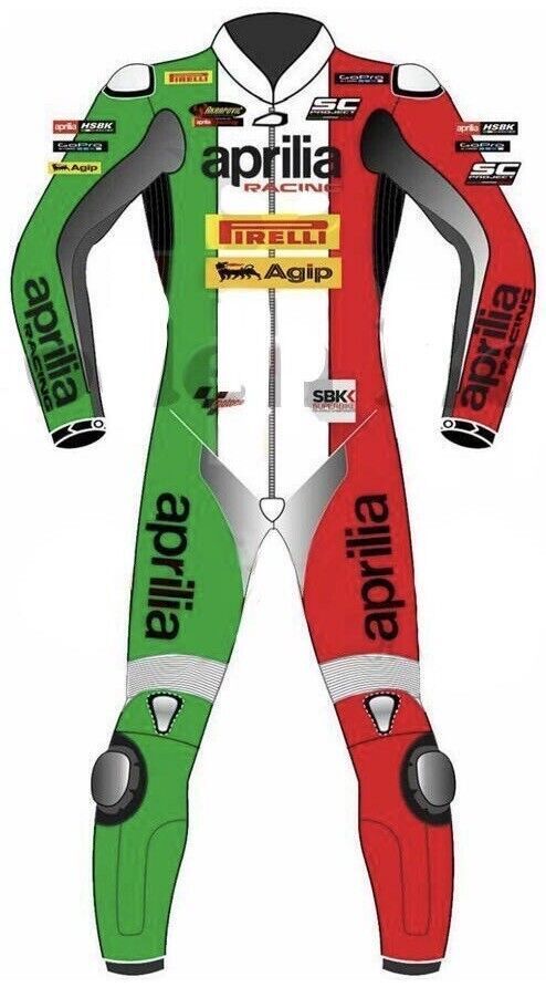 海外 限定品 送料込み アプリリア aprilia Motogp  レザーレーシングスーツ サイズ各種 レプリカ 高品質 6拍卖