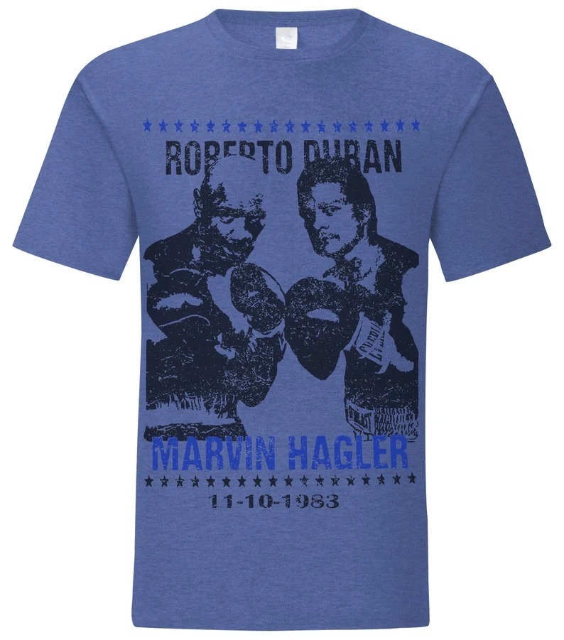 海外 限定品 送料込み ロベルト・デュラン 石の拳  マービン・ハグラー シャツ サイズ各種 32拍卖