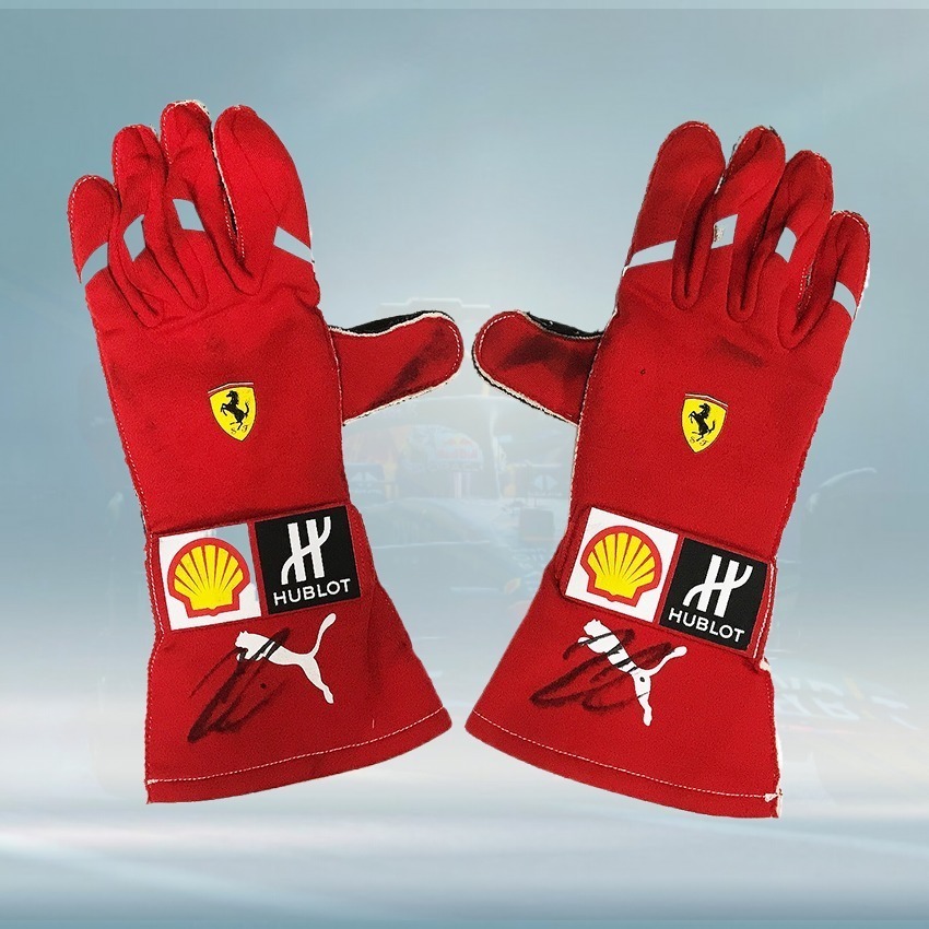 海外限定 高品質 送料込み キミ・ライコネン 2018  レーシンググローブ F1 サイズ各種 レプリカ カスタム対応拍卖