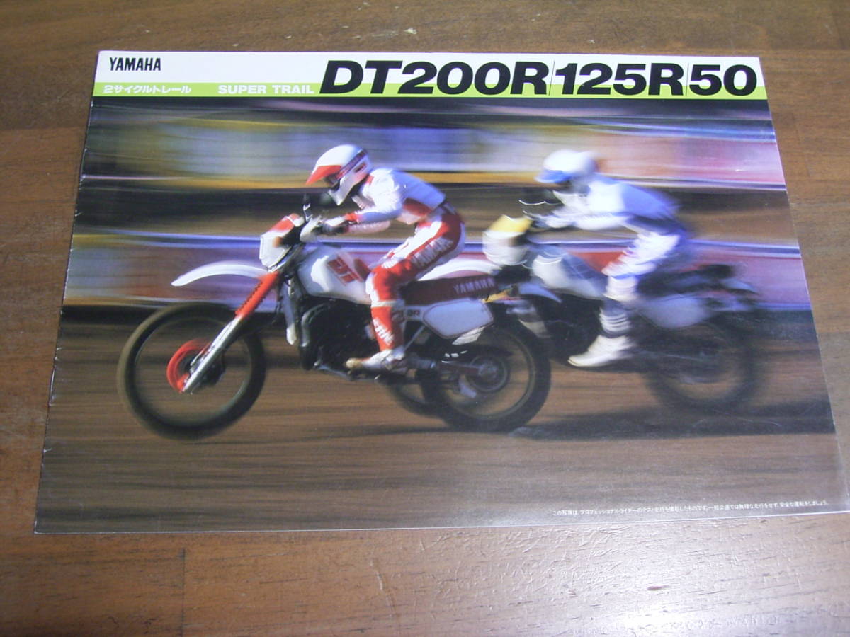 DT200R DT125R DT50 2LR 34X 17W カタログ拍卖