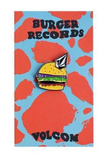 ★新品 VOLCOM ボルコム Burger x VLCM Enamel Pin ピンバッジ拍卖