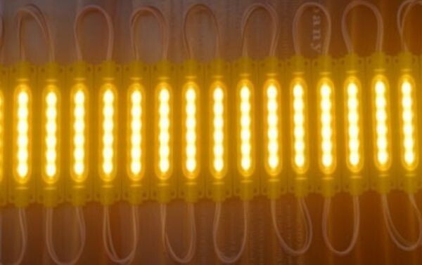 60コマ 24V LED シャーシ スティック サイド マーカー イエロー 黄色 超爆光! 日野 グランドプロフィア UDクオン デコトラレトロ/拍卖