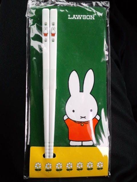 非売品♪超素敵♪ローソン限定♪ミッフィー♪お箸♪拍卖
