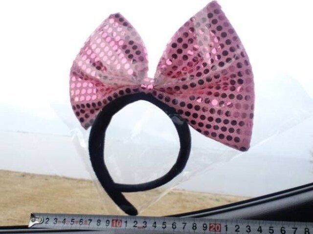 超素敵★リボンカチューシャ★ピンク★残1拍卖