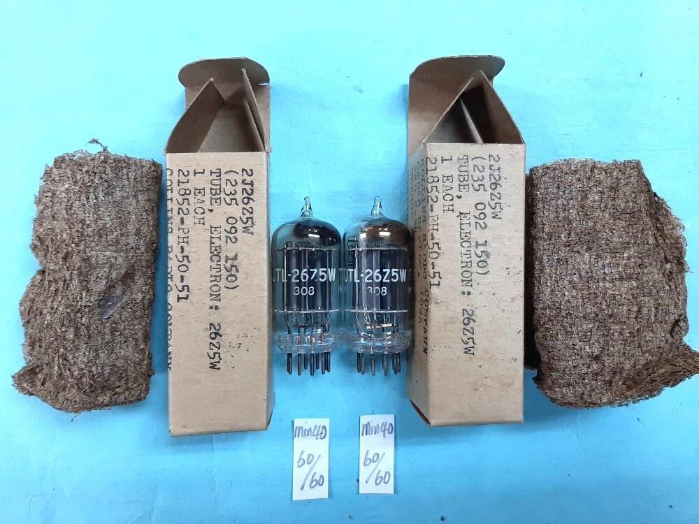 即決あり■未使用品■26Z5W TUNG-SOL 軍箱入り 2本組 その2拍卖