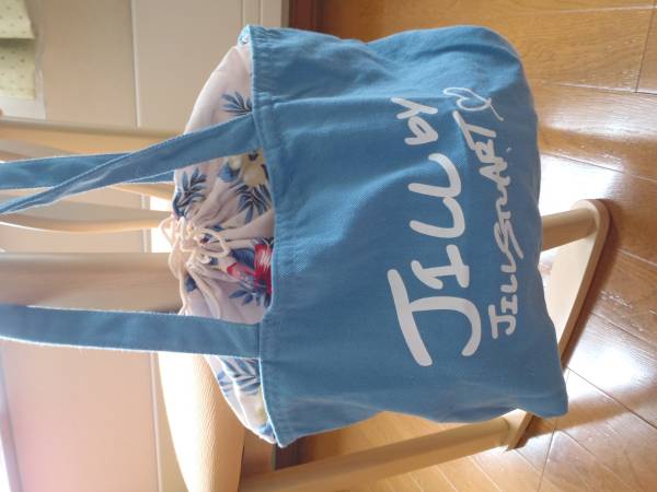 税不要特価!ハワイ柄☆新品JILL STUART ジルスチュアート ハワイアン 巾着型 トートバッグ♪拍卖